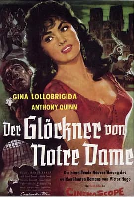巴黎圣母院 - 历史片 (1956) 海报