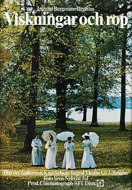 呼喊与细语 - 剧情片 (1972) 海报