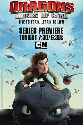 驯龙记：伯克岛的龙骑手第一季 - 欧美动漫 (2012) 海报