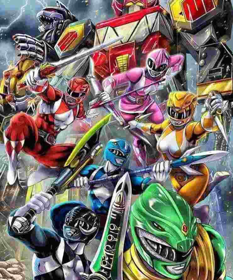 恐龙战队第四季 - 欧美动漫 (1996) 海报