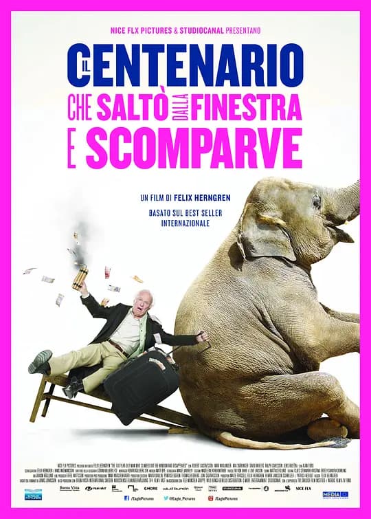 百岁老人跷家去【影视解说】 - 影视解说 (2013) 海报