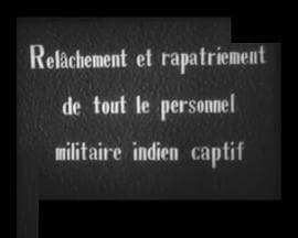 释放印度战俘 - 纪录片 (1963) 海报