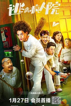 逃离疯人院 - 喜剧片 (2024) 海报