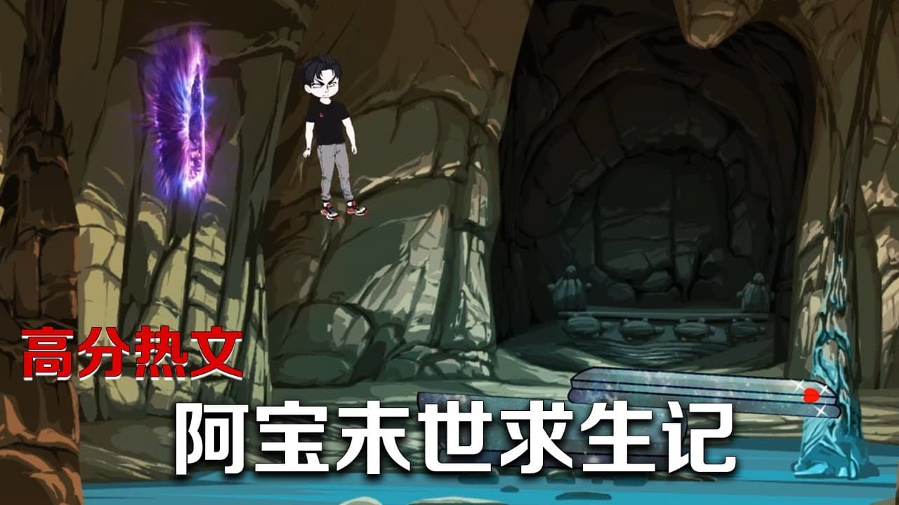 阿宝末世求生记 - 有声动漫 (2024) 海报