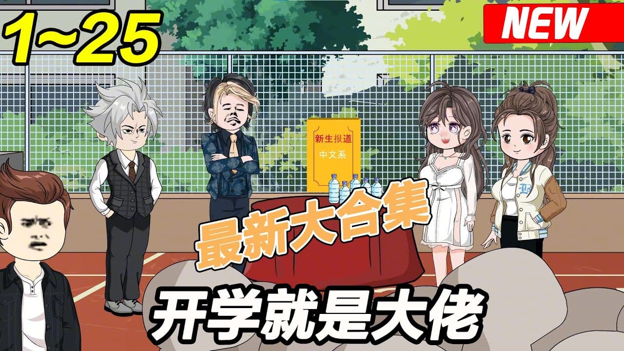 开学就是大佬 - 有声动漫 (2024) 海报