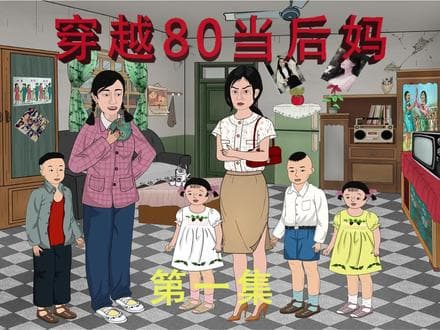 穿越八零当后妈 - 有声动漫 (2024) 海报