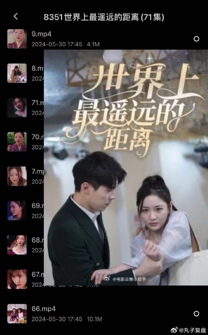 世界上最遥远的距离 - 现代都市 (2024) 海报