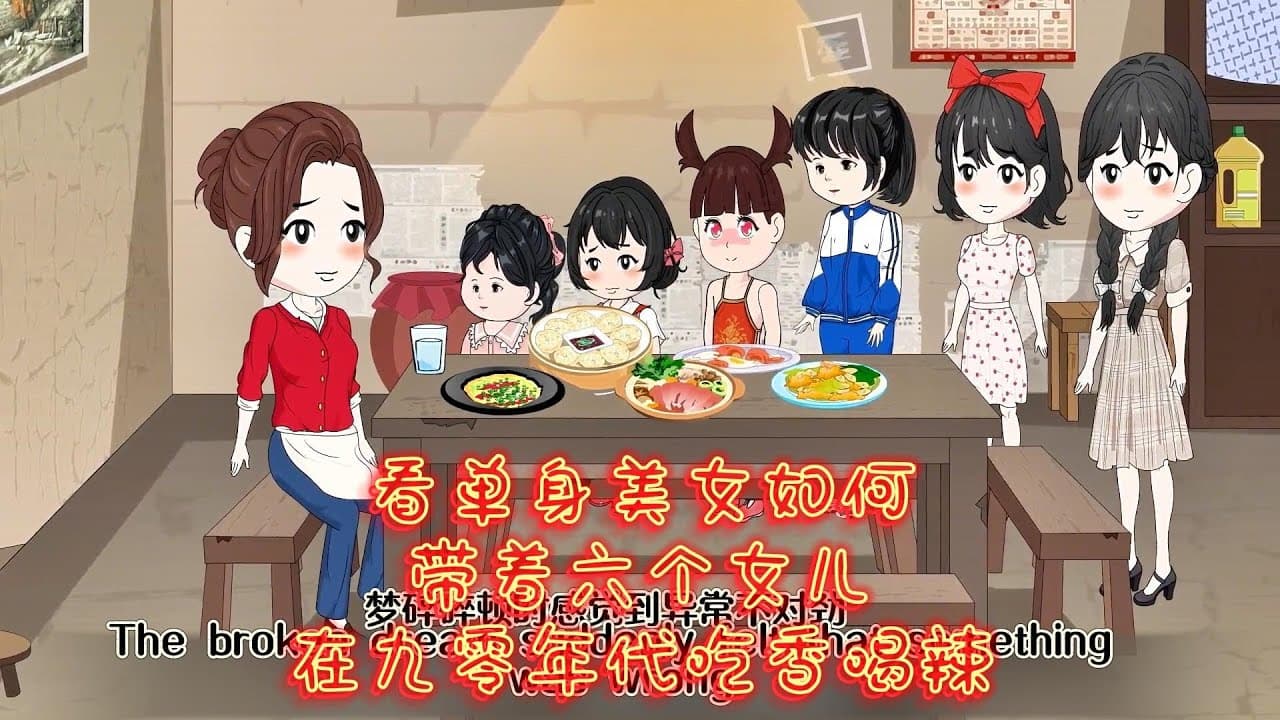 重生带六个女儿吃香喝辣 - 有声动漫 (2024) 海报