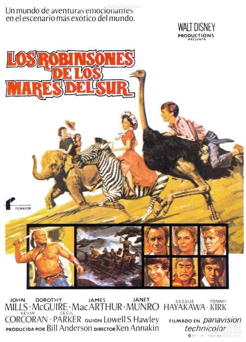 瑞士家庭鲁宾逊【影视解说】 - 影视解说 (1960) 海报