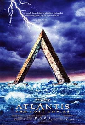 亚特兰蒂斯：失落的帝国 - 动画片 (2001) 海报