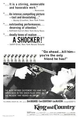 国王与国家 - 剧情片 (1964) 海报