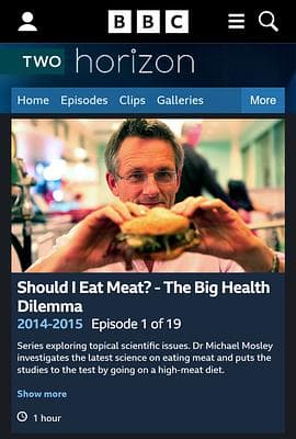 地平线系列：肉食者的困境 - 纪录片 (2014) 海报