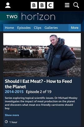 地平线系列：绿色畜牧 - 纪录片 (2014) 海报