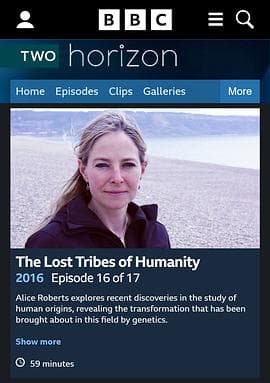 地平线系列:失落的部族 - 纪录片 (2016) 海报