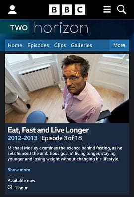 节食与长寿 - 纪录片 (2012) 海报