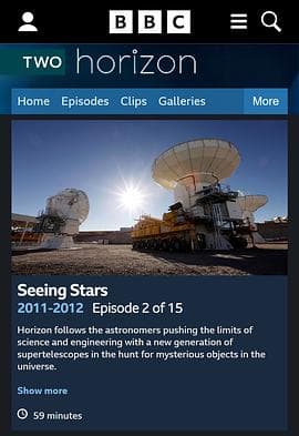 BBC 地平线系列:看星 - 纪录片 (2011) 海报
