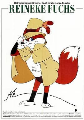 狐狸列那 - 动画片 (1989) 海报