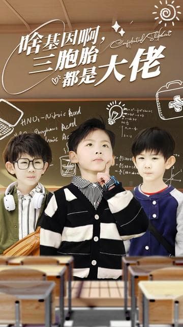 啥基因啊,三胞胎都是大佬 - 现代都市 (2024) 海报