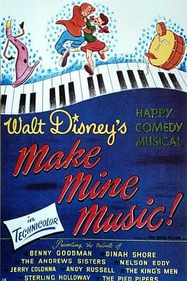 为我谱上乐章 - 动画片 (1946) 海报