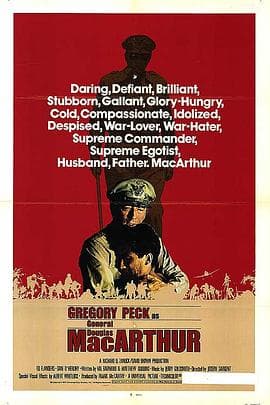 麦克阿瑟传 - 剧情片 (1977) 海报