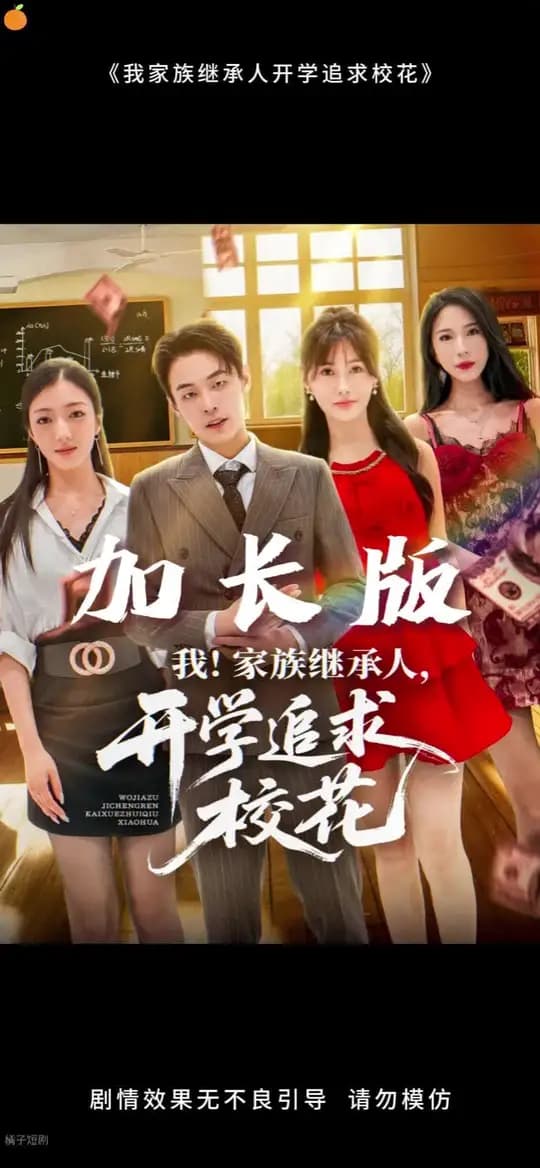 我家族继承人开学追求校花 - 现代都市 (2025) 海报