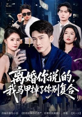 离婚你说的，我马甲掉了你别复合 - 现代都市 (2025) 海报