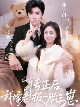 转正后我嫁老板一胎三崽 - 现代都市 (2025) 海报