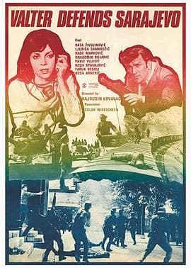 瓦尔特保卫萨拉热窝 - 战争片 (1972) 海报