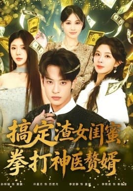 搞定渣女闺蜜拳打神医赘婿 - 短剧 海报
